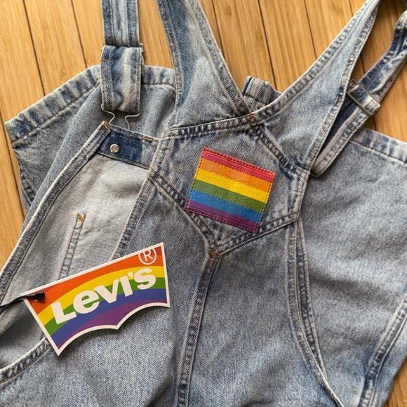 Levi's Pants - Levi's Denim Pride Shortalls Overalls